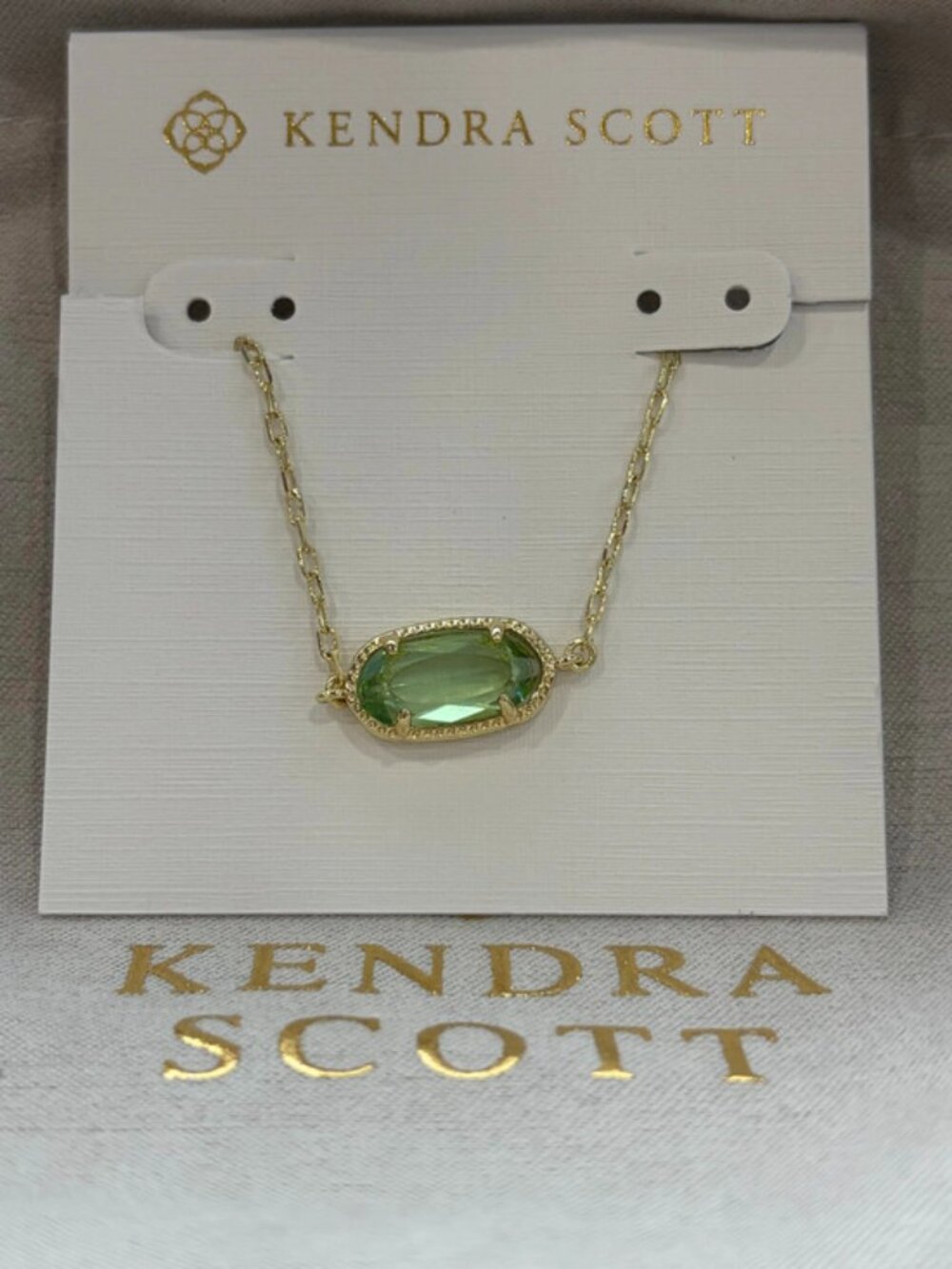 Kendra Scott green bracelet